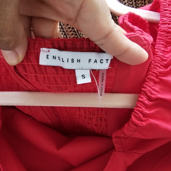 Puff Sleeve color block dress - Picture 3 of 7